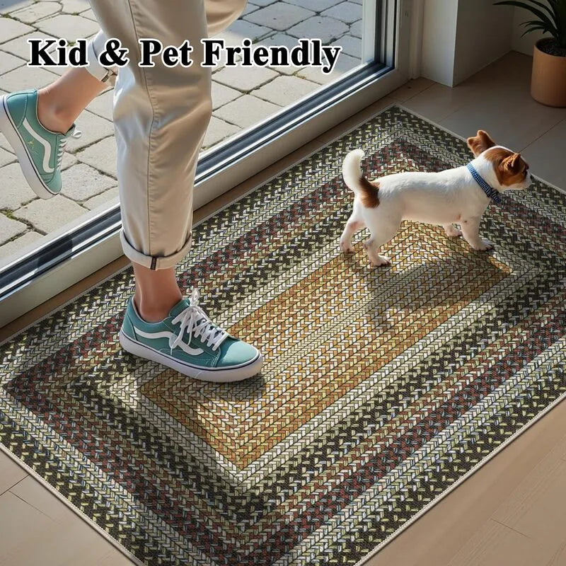 AR008198_yellow_pet_friendly_2x3_area_rug_non_slip_indoor_entrance_mat_for_dogs_US_home_decor_HEBE RUGS