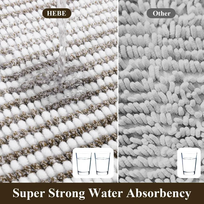 AR008297_brown_3_piece_bath_mat_set_super_strong_water_absorbency_quick_dry_runner_carpet_HEBE RUGS