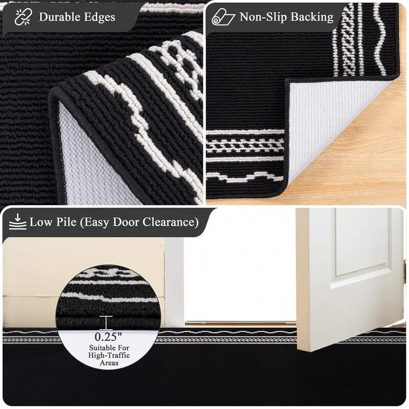 AR008367_black_non_slip_doormat_2x3_0.25_inch_low_profile_thin_door_mat_rubber_backing_rug_HEBE RUGS