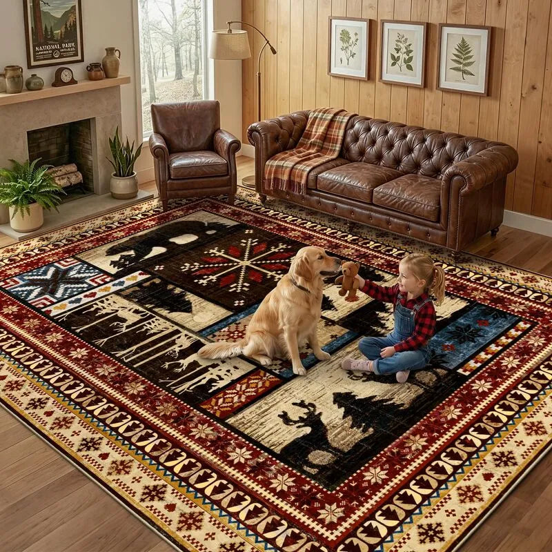 AR0089120colorful8x10cabinarearugSouthwesterntribalpatternfloorcarpetforlivingroomUShouseheberug