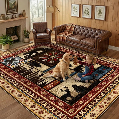 AR0089120colorful8x10cabinarearugSouthwesterntribalpatternfloorcarpetforlivingroomUShouseheberug
