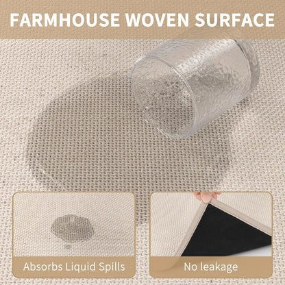 AR009218_beige_farmhouse_woven_surface_absorbent_water_resistant_kitchen_runner_rug_mat_HEBE RUGS