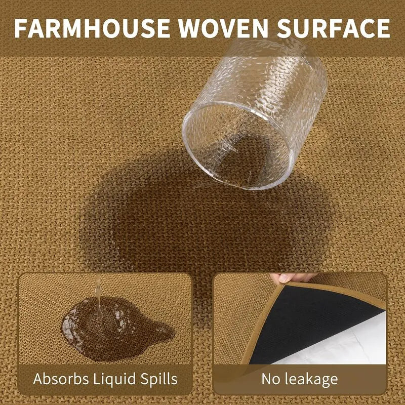 AR009223_yellow_farmhouse_woven_surface_absorbent_water_resistant_kitchen_rug_mat_HEBE RUGS