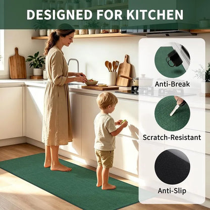 AR009226_green_durable_scratch_resistant_anti_break_kitchen_runner_rug_for_American_family_HEBE RUGS
