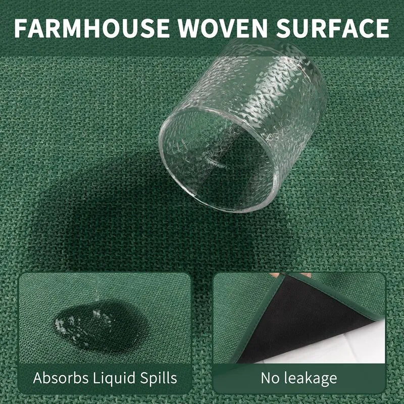 AR009226_green_farmhouse_woven_surface_absorbent_water_resistant_kitchen_runner_rug_mat_HEBE RUGS