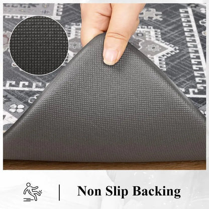 AR009891_grey_non_slip_rubber_backing_runner_rug_for_hardwood_tile_floor_safety_in_American_homes_HEBE RUGS