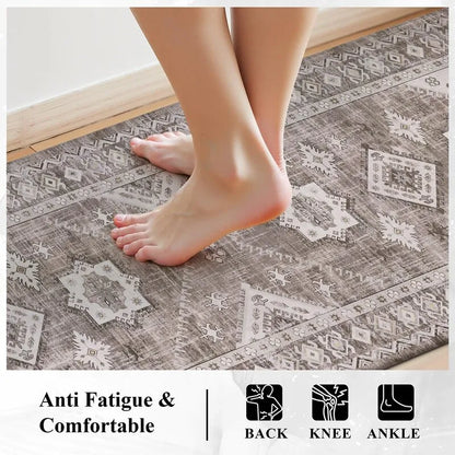 AR009894browncushionedantifatiguestandingmatforfeetbackpainreliefinUSkitchenofficeHEBE RUGS
