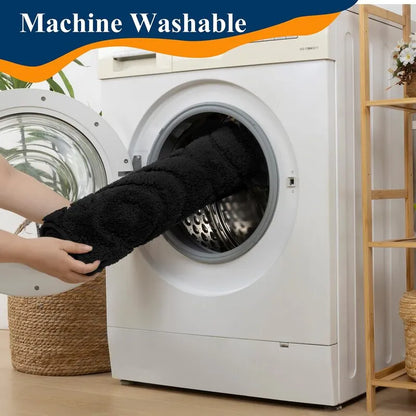 AR010177_black_bathroom_rug_set_machine_washable_easy_clean_plush_runner_floor_mat_set_HEBE RUGS