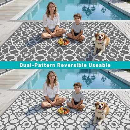 AYSDDDLHHS03_grey_reversible_outdoor_rug_9x12_plastic_straw_waterproof_pool_deck_mat_RV_camping_carpet_heberug