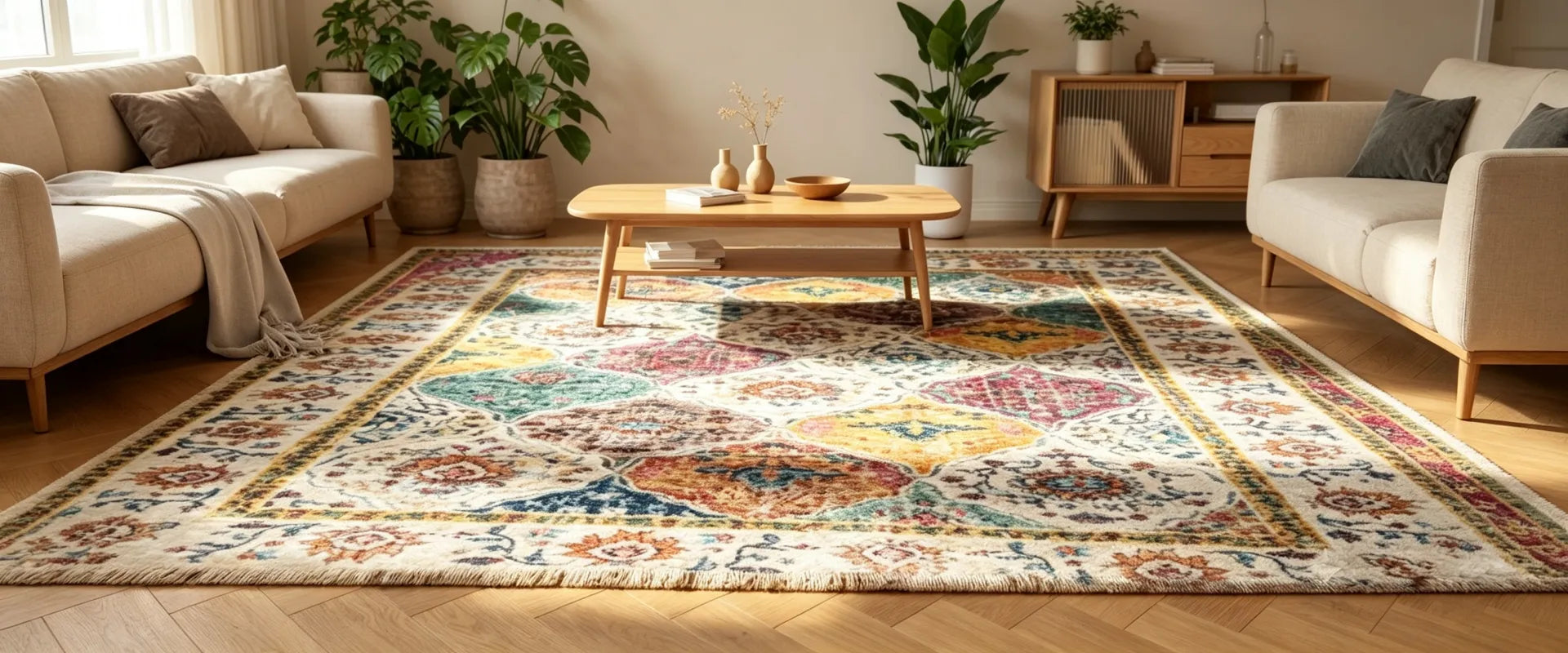 Buy_Modern_Bohemian_Area_Rugs_Stylish_Living_Room_Decor_-_Heberug