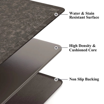 HEBE Anti-Fatigue Non-Skid Waterproof Kitchen Mat