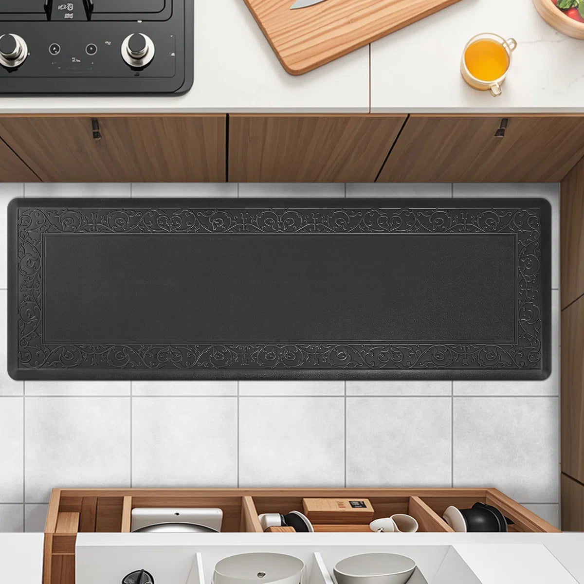 HEBE Anti-Fatigue Non-Skid Waterproof Kitchen Mat