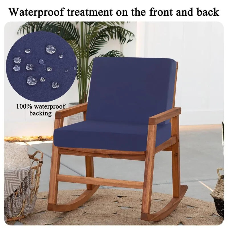 100% Waterproof Stretch Patio Cushion Covers Replacement Slipcovers 12 Pack