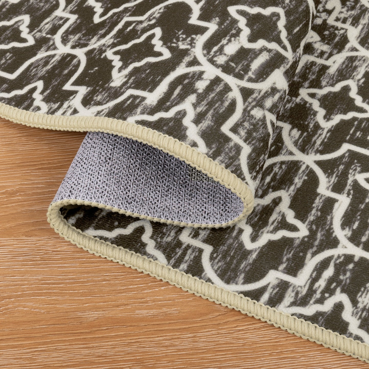 HEBE Kitchen Rug Set 3 Piece, Non Slip Machine Washable Mats for Home Floor and Living Room