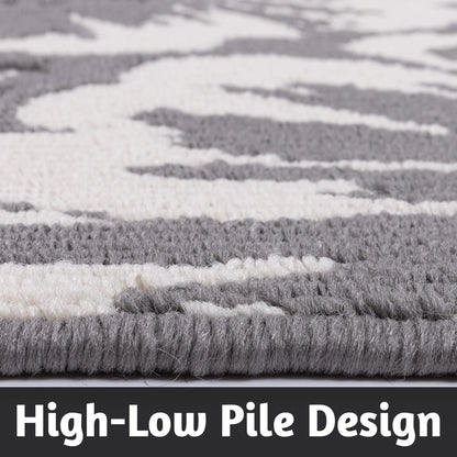 HEBE Kitchen Rug Set 3 Piece, Non Slip Machine Washable Mats for Home Floor and Living Room