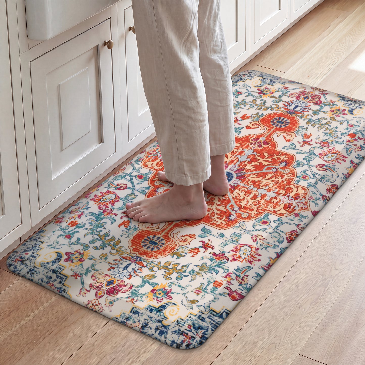 HEBE Cushioned Kitchen Mats Anti Fatigue Standing Mat for Floor